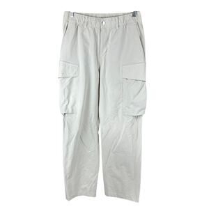 Lululemon Stretch Cotton VersaTwill Relaxed Cargo Pant Bone Men's 31 x 28 EUC